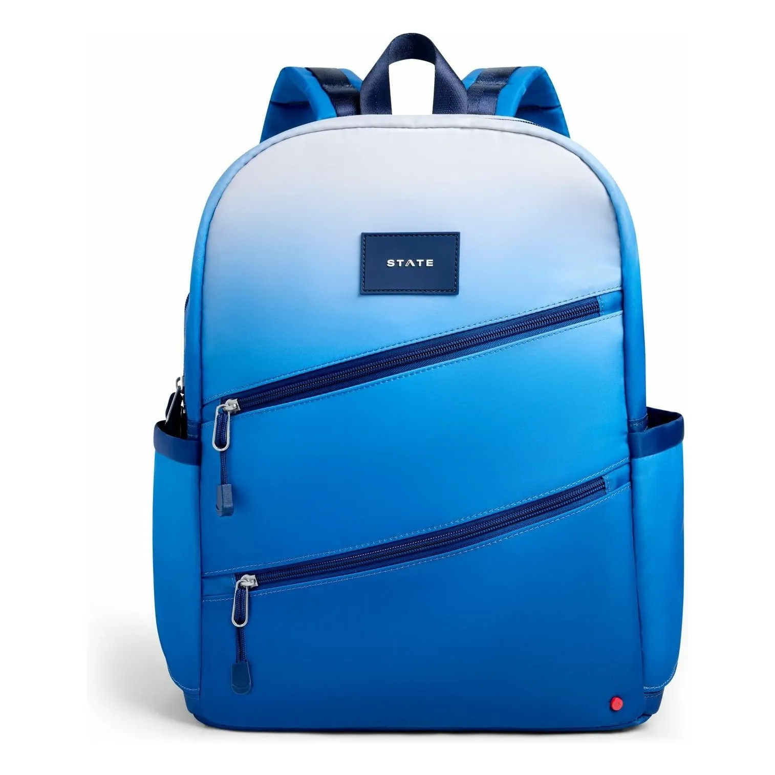 Sac à Dos Kane Deux Poches Diagonal Zippers | Bleu marine | Smallable