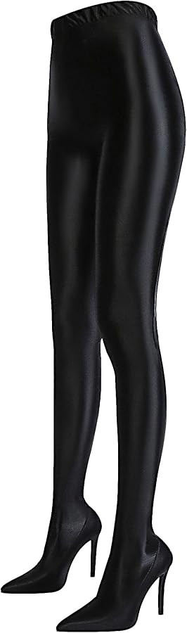 Pull On Legging Boots for Women Thigh High Stiletto Stretch Heel Boots | Amazon (US)