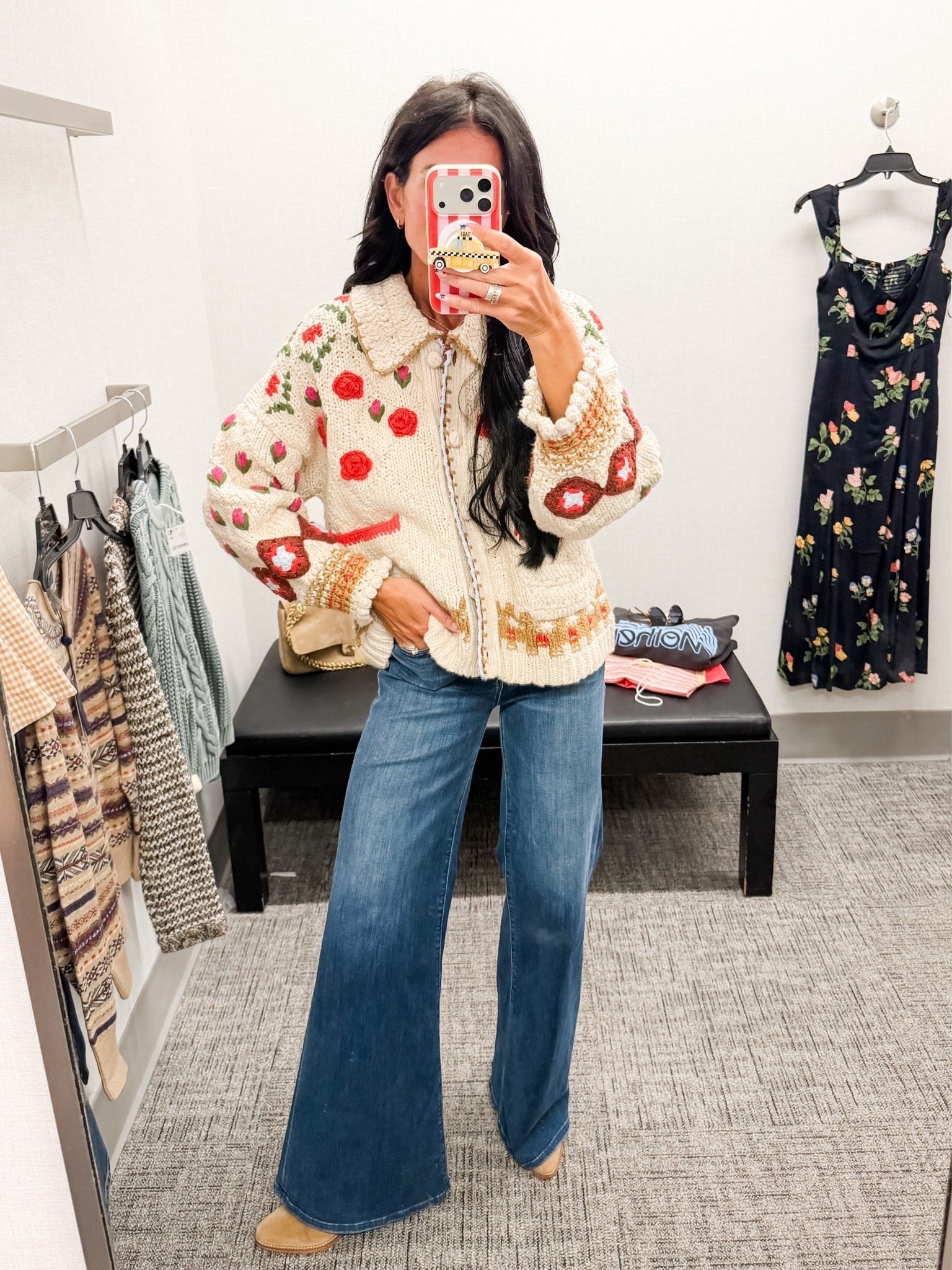 Free people sweater 
@nordstrom  #nsale
Small sweater 
25 denim

#LTKootd #LTKSeasonal #LTKSaleAlert