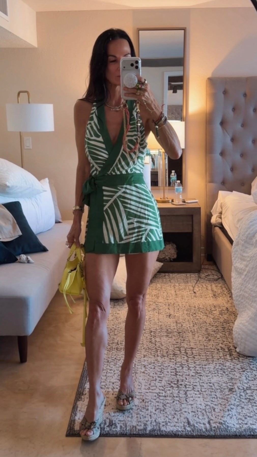 Quick OOTN before dinner 💚✨
This little wrap moment had me feeling put together without even trying… and wait for it—it’s actually a romper with shorts underneath 🙌🏼

Flattering, easy, and zero stress about anything riding up… we LOVE that.

AND it’s under $50 with my code NICOLECOLEE35 💁🏼‍♀️

Effortless, comfy, and just the right amount of “she showed up” energy.



Wearing XS 

#OOTNStyle #EffortlessChic #DinnerLook #ResortStyle #NicoleColeeStyle

#LTKdayinmylife #LTKootd #LTKgrwm