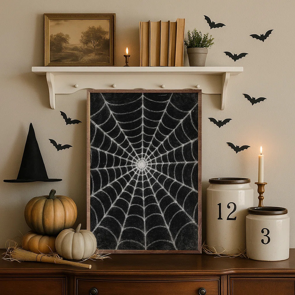 Spider Web Black | Wayfair North America