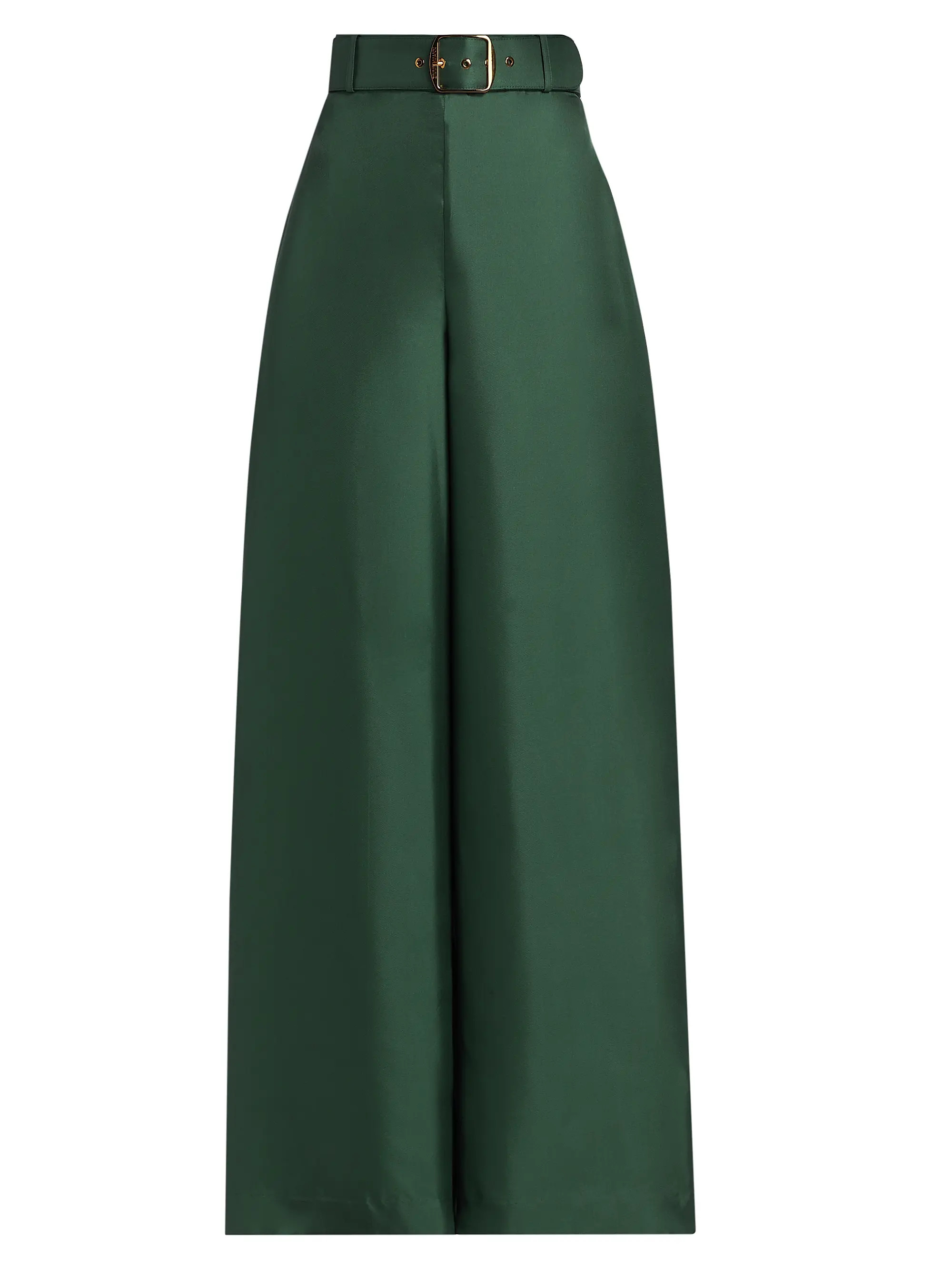 Illustration Belted Wide-Leg Pants | Saks Fifth Avenue