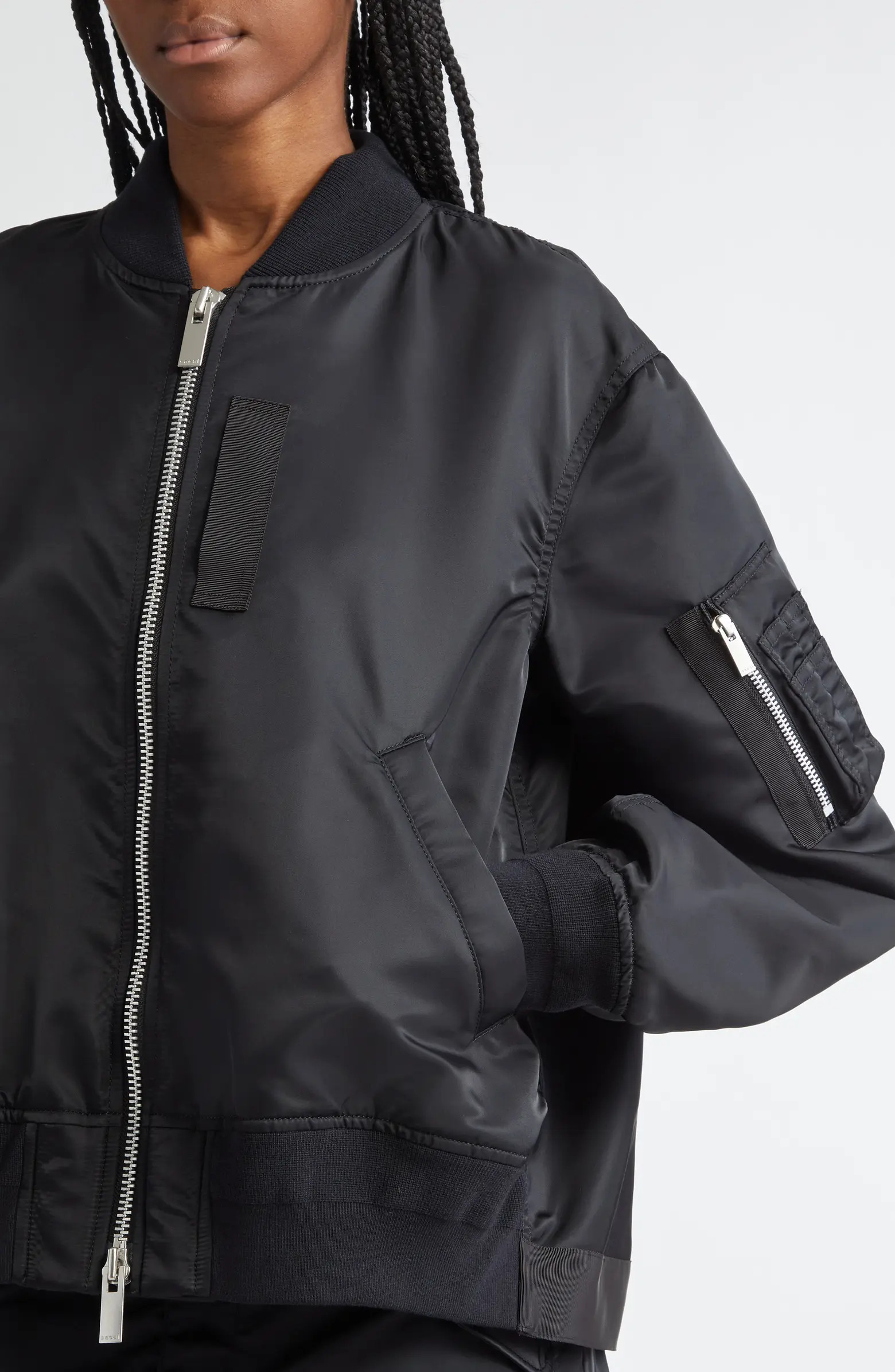 Nylon Twill Bomber Jacket | Nordstrom