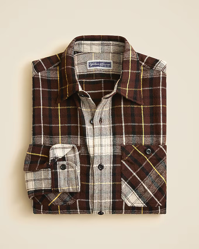 Wallace & Barnes flannel workshirt | J. Crew US