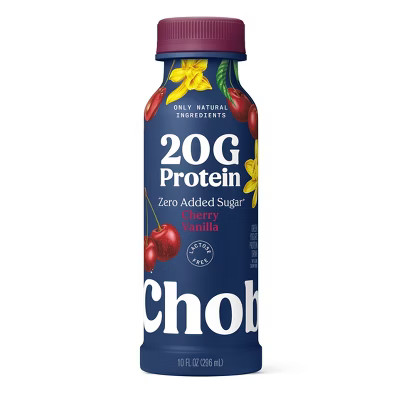 Chobani Complete Cherry Vanilla Yogurt Drink - 10oz | Target
