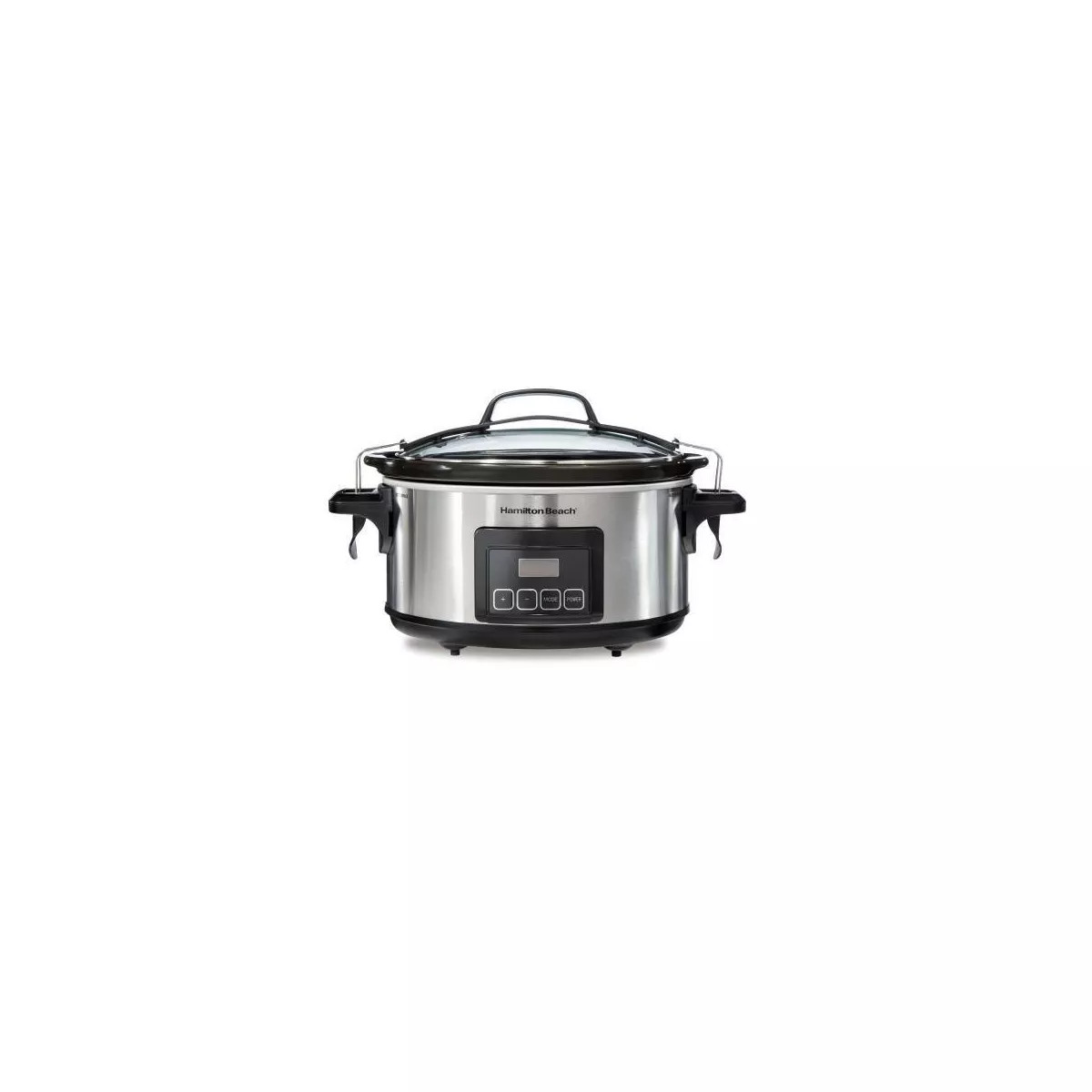 Hamilton Beach 6qt Programmable Cooker - Silver: Slow Cooker with Temperature Control & Automatic... | Target