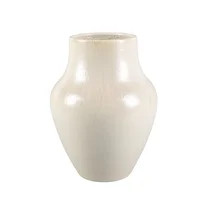 Better Homes and Gardens 14.38"H Ceramic Chic Neutral Vase Made for Tabletops - 10.12 lbs | Walmart (US)