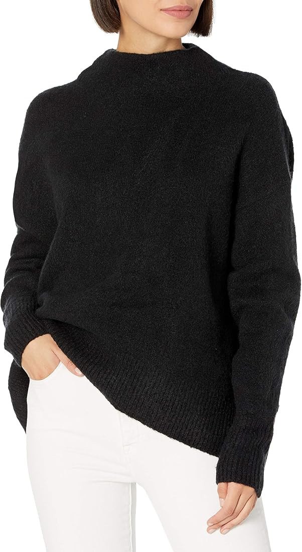 Cable Stitch Women's Mock Neck Cozy Sweater Jumper | Amazon (UK)