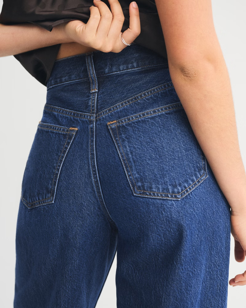 High Rise Wide Leg Jean | Abercrombie & Fitch (UK)