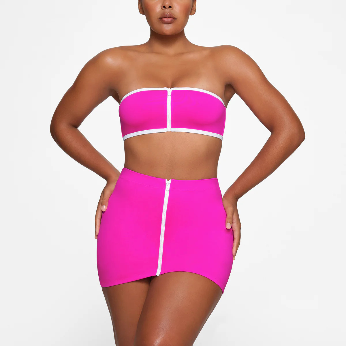 ZIP-UP SWIM MINI SKIRT | SKIMS (US)