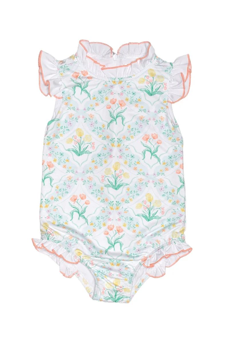 Bingley Suit in Tulip Lace | Sun House Children's