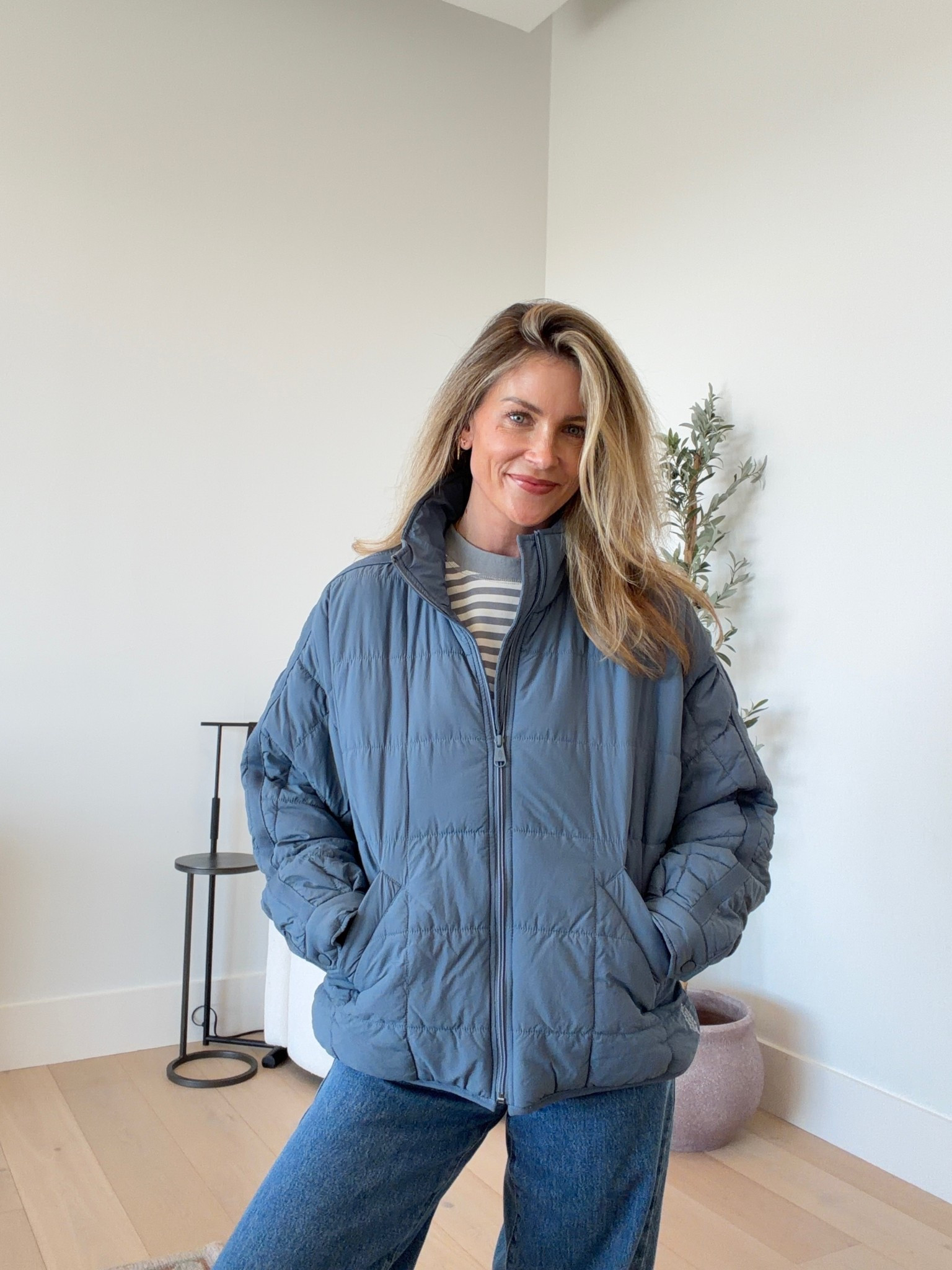 Free people vs Amazon! 
Can you tell which is $128 and which is $29?! Love this free people puffer jacket so much and found a look for less version on Amazon! 

#LTKootd #LTKPetite #LTKOver40