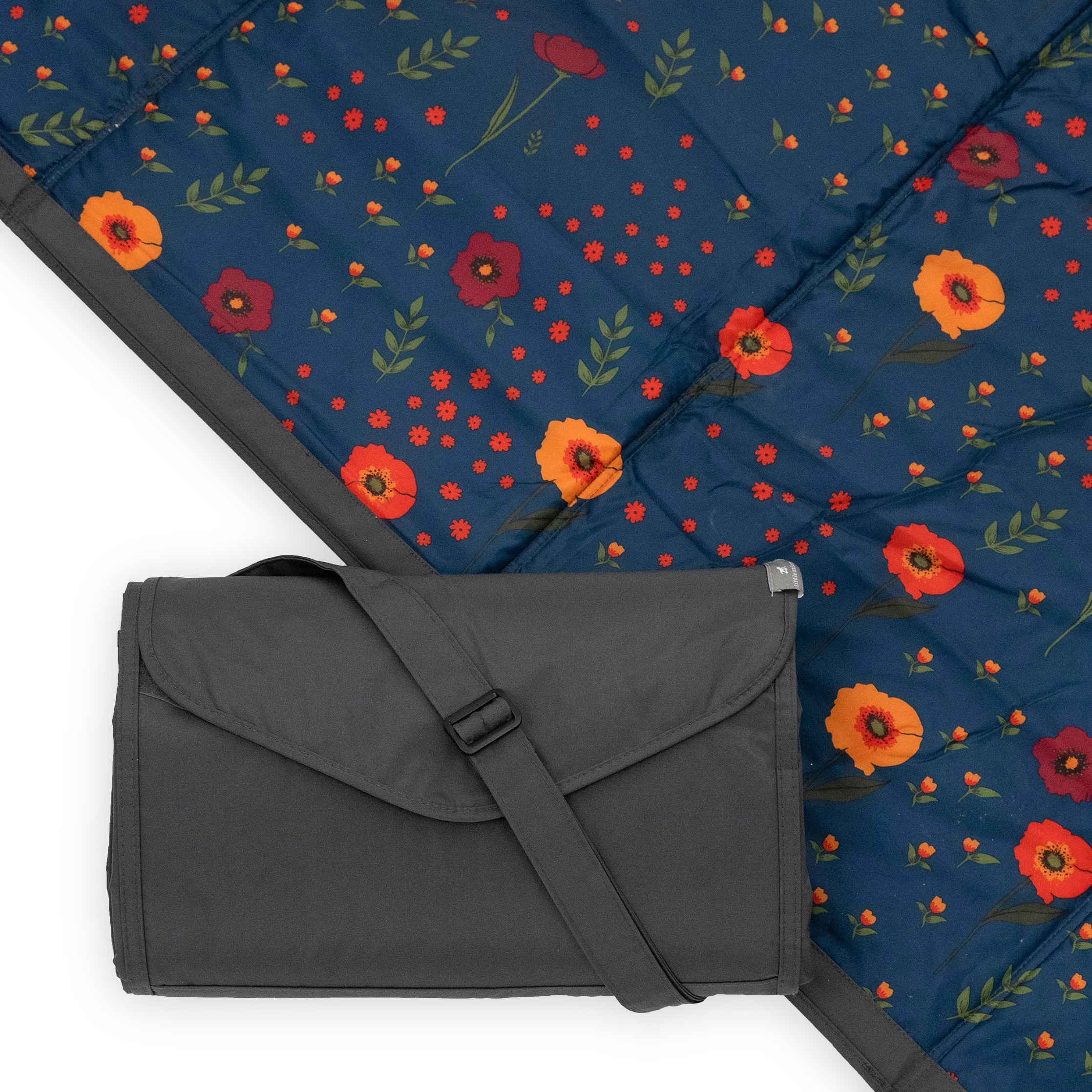 Outdoor Blanket - Midnight Poppy | Little Unicorn