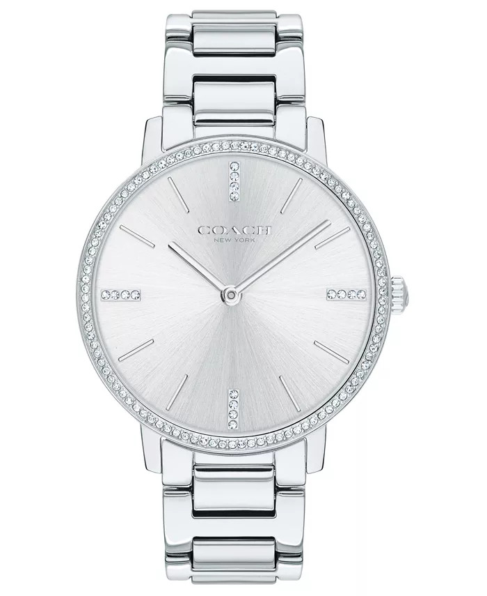 COACH Women's Audrey Stainless Steel Bracelet Watch 35mm & Reviews - All Watches - Jewelry & Watc... | Macys (US)