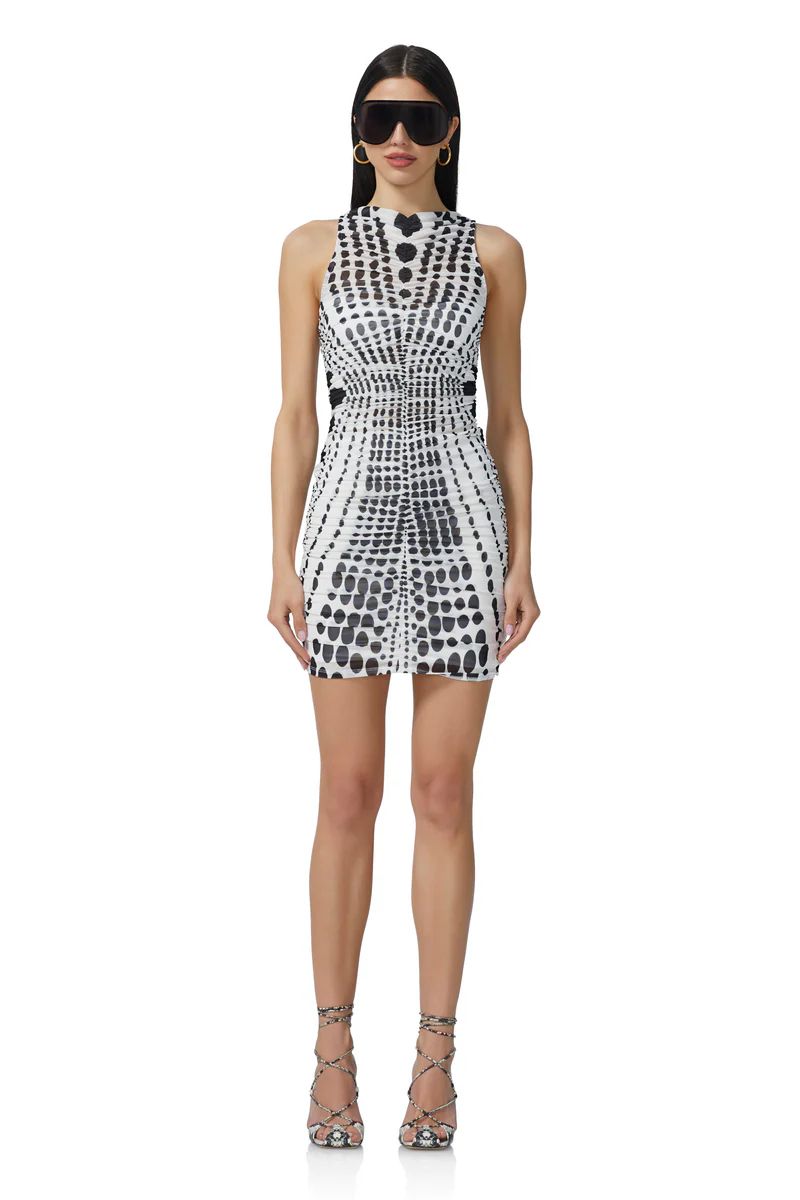 Helsa Mini Dress - Illusion Dot | ShopAFRM