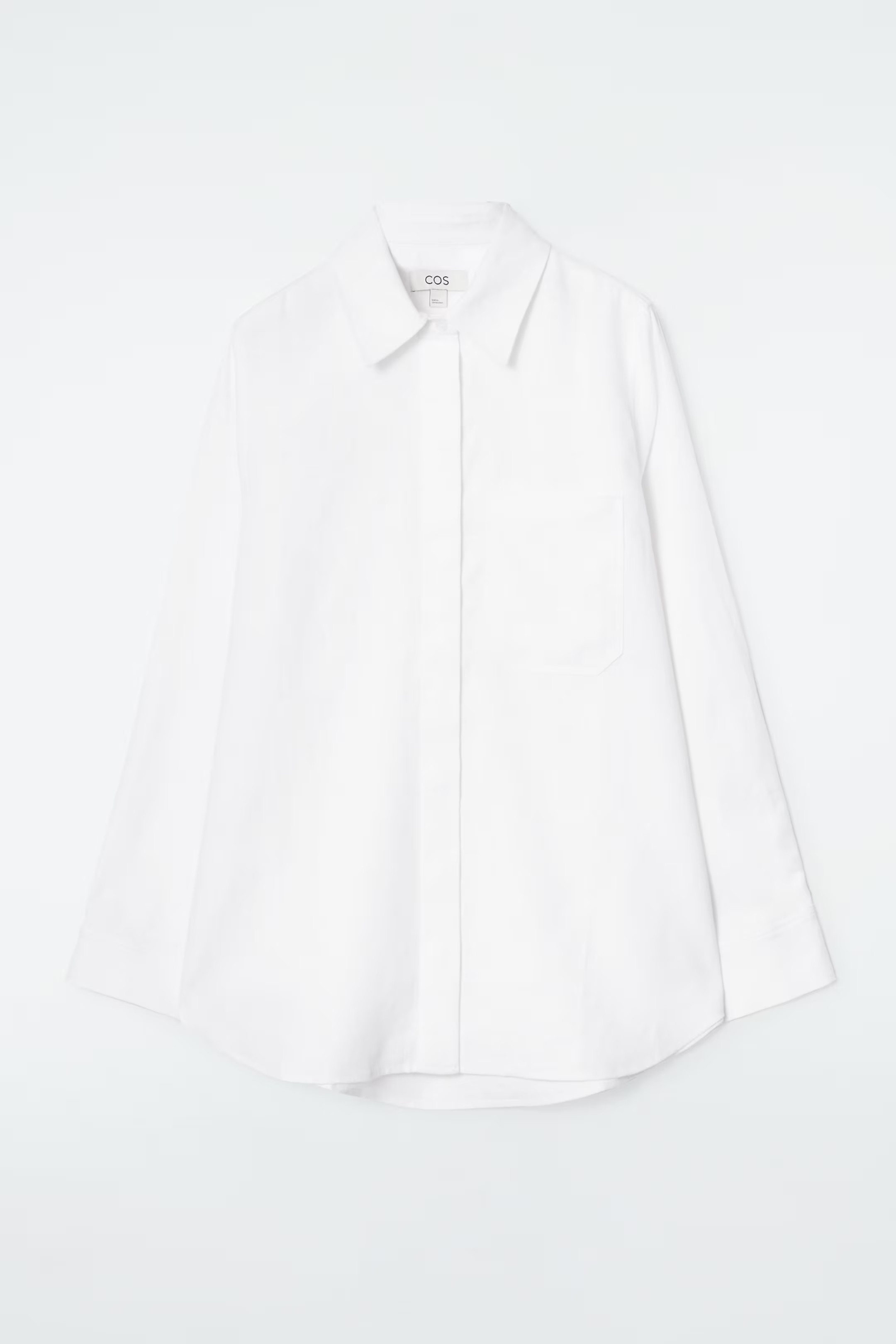 OVERSIZED LINEN SHIRT - WHITE | COS | COS (EU)