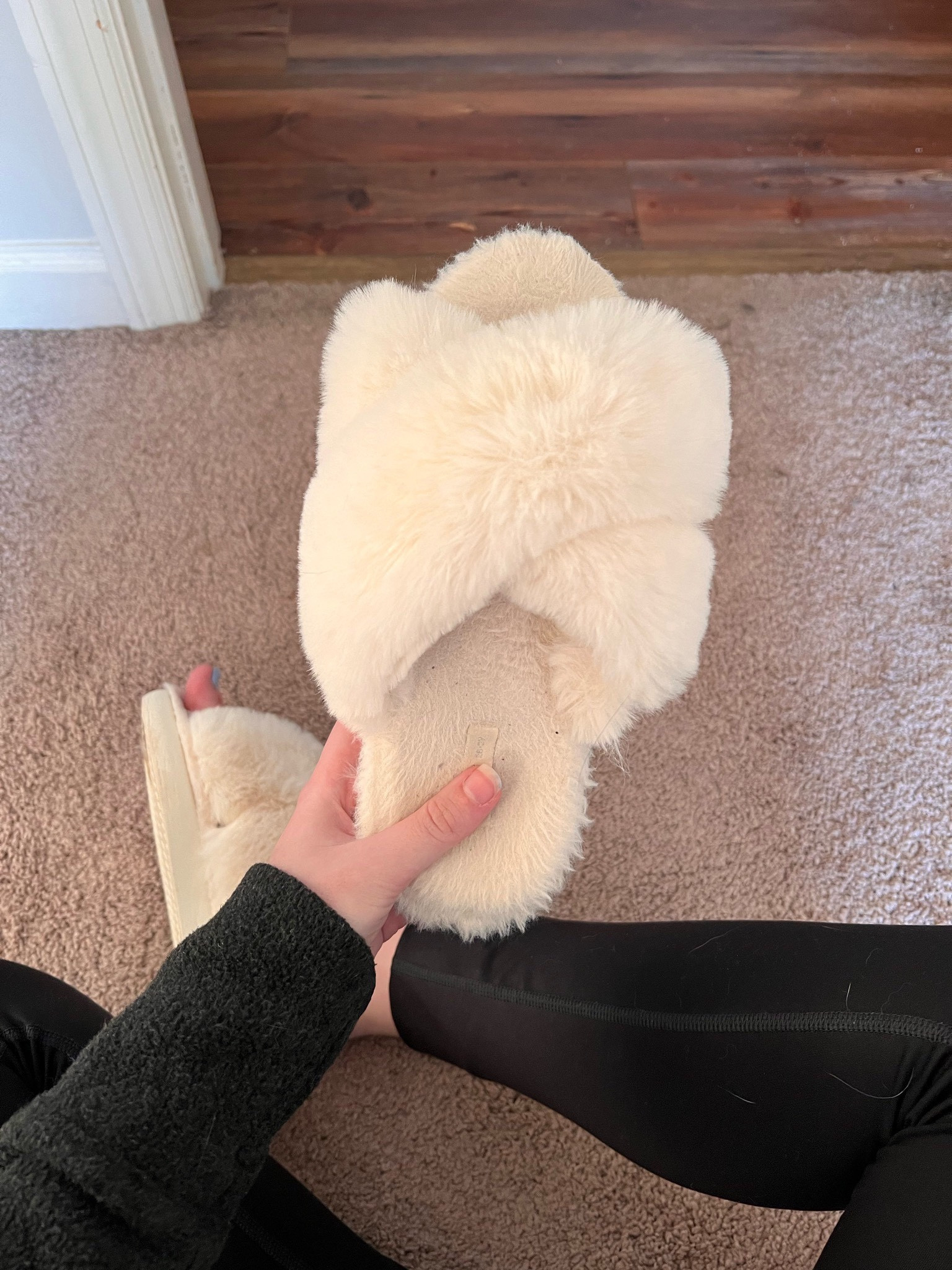 Cozy slippers from Amazon! 

#LTKU #LTKhome #LTKshoecrush
