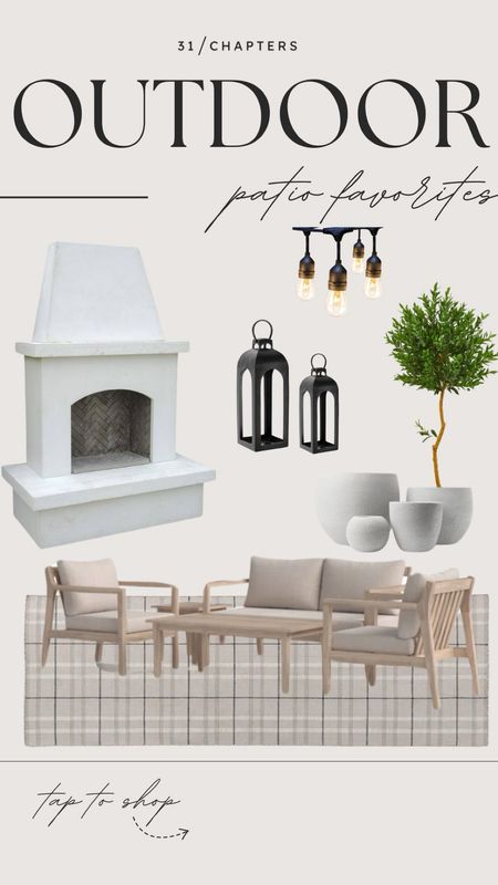 Outdoor, patio, seasonal, spring, summer, outdoor furniture, outdoor rug, planters, lanterns, outdoor lighting, faux plants, faux trees, target, machete and co., studio McGee, Amazon, joss and main, concrete planters

#LTKSeasonal #LTKhome