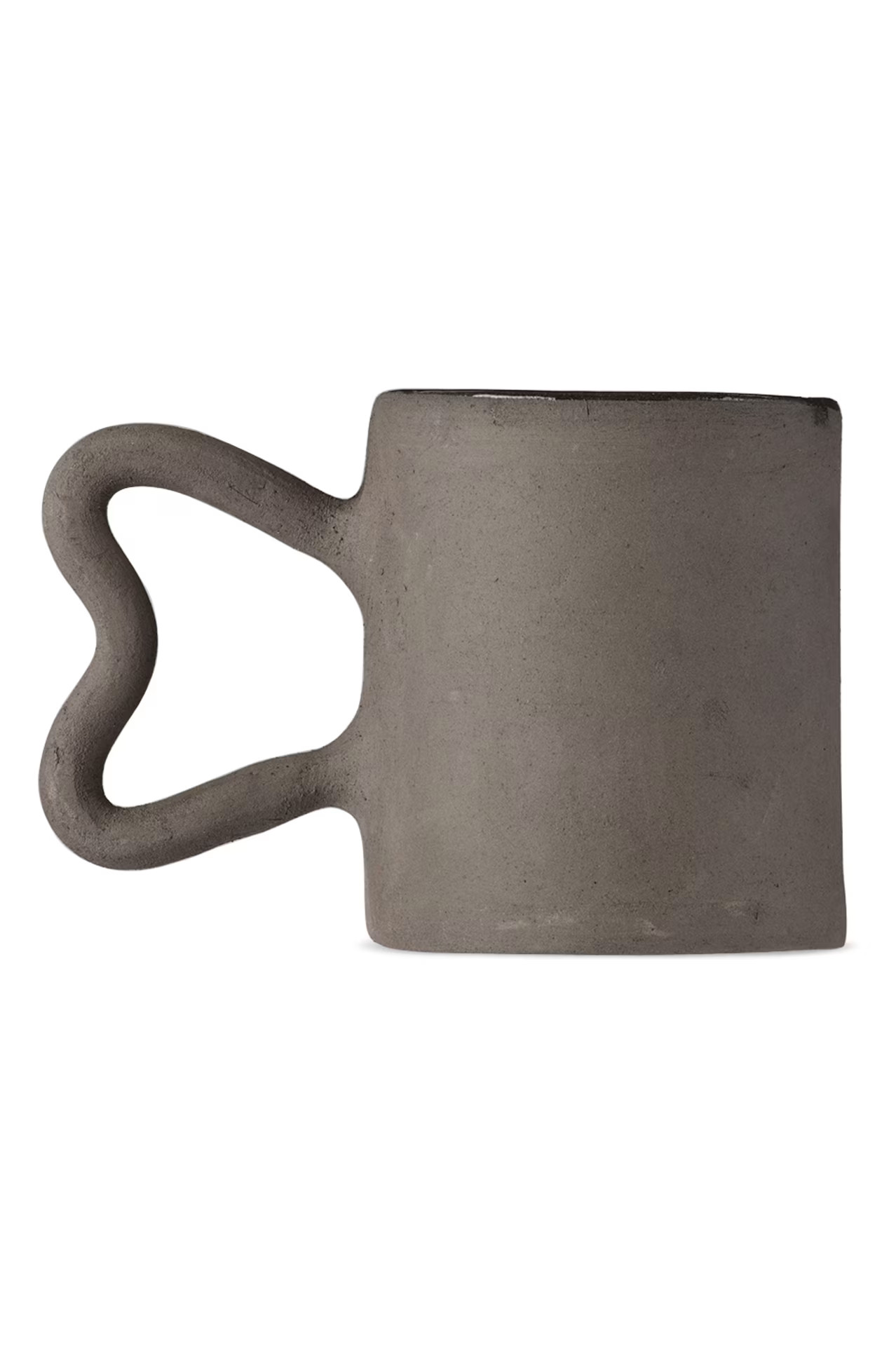 Black Heart Handle Mug | SSENSE