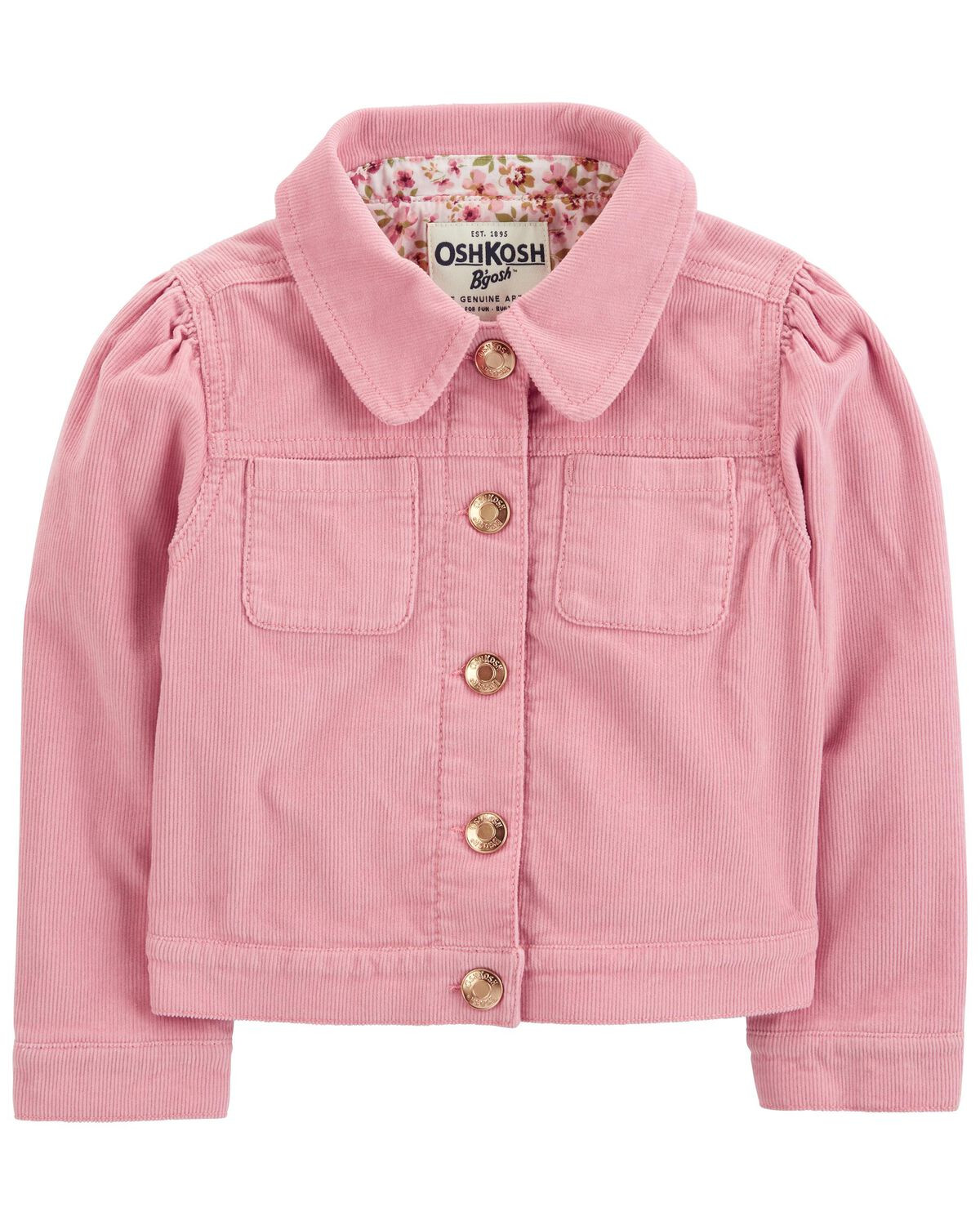Toddler Button-Front Corduroy Jacket  - OshKosh | Carter's | Carter's Inc