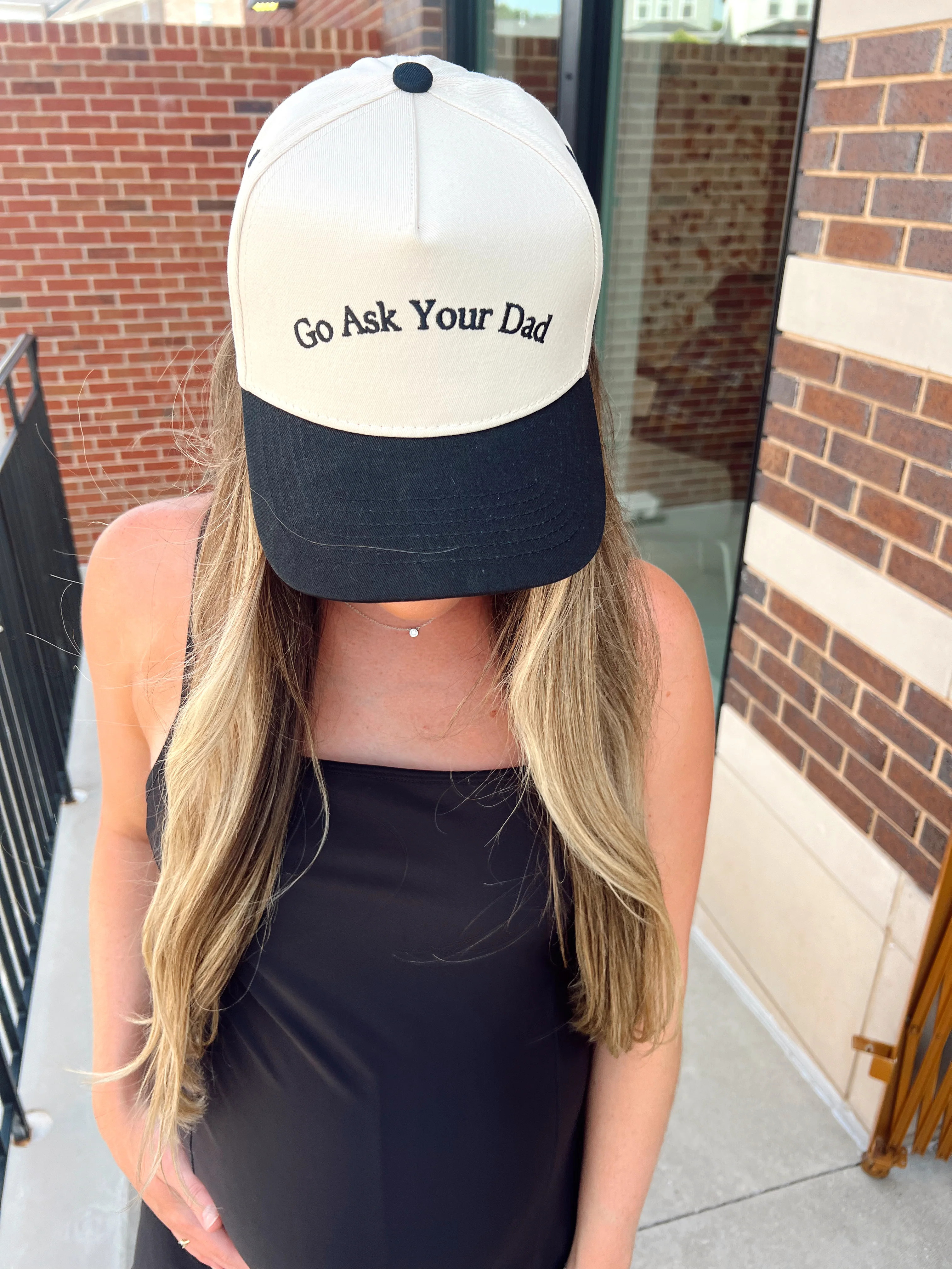 Go Ask Your Dad. Vintage Trucker Hat - PREORDER | KenzKustomz