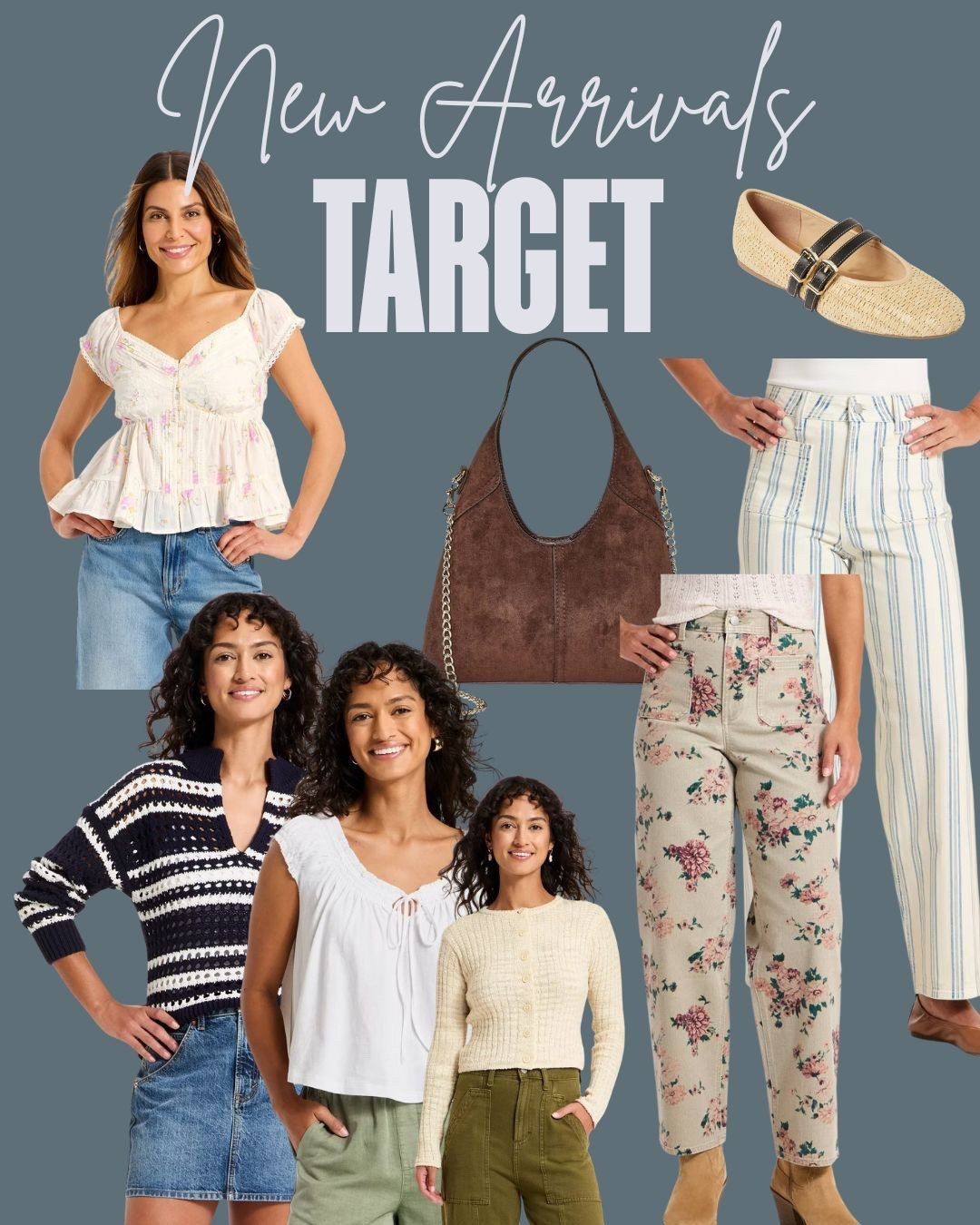 New At Target!

Floral jeans, striped sailor jeans, floral puff sleeve top, white smocked top, striped knit top

#LTKFindsUnder100 #LTKWorkwear #LTKFindsUnder50