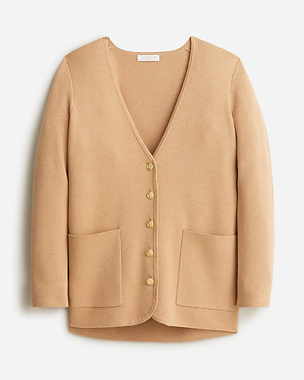 Giselle V-neck sweater-blazer | J. Crew US