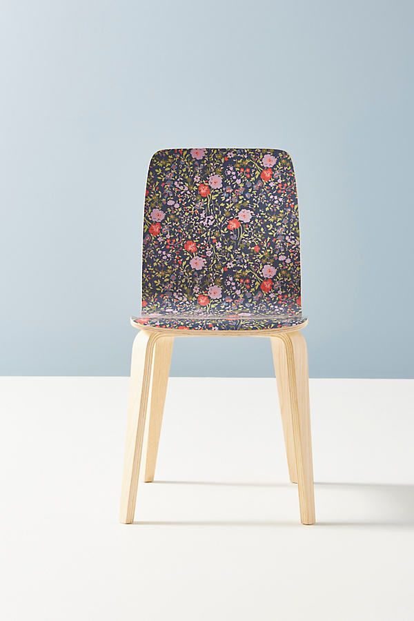 Ellie Tamsin Dining Chair By Anthropologie in Blue | Anthropologie (US)