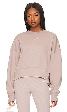 Nike Sportswear Phoenix Fleece in Diffused Taupe & Sail from Revolve.com | Revolve Clothing (Global)