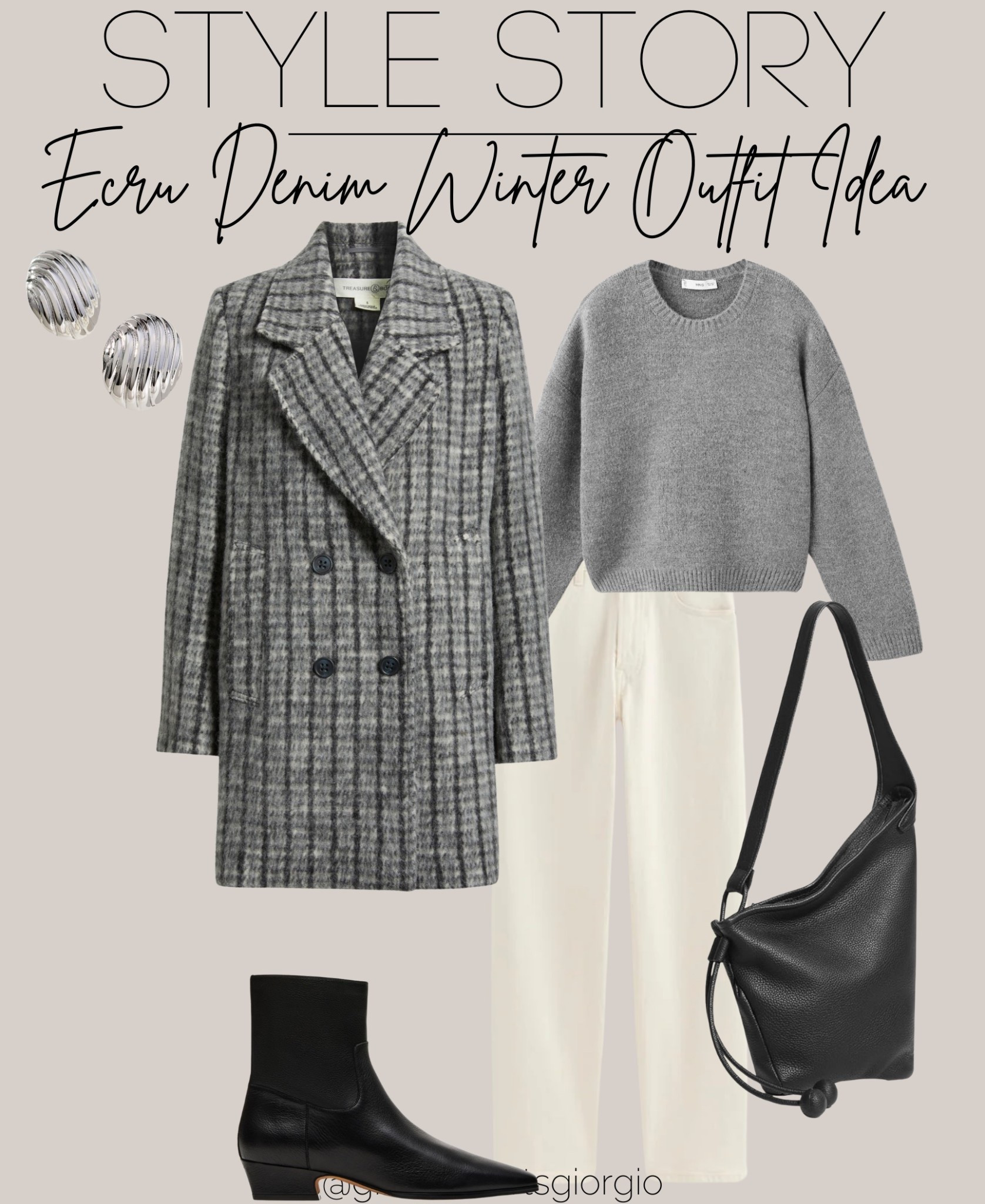 Ecru Denim Winter Outfit Idea
.
.
#denimoutfit

#LTKootd #LTKFindsUnder100