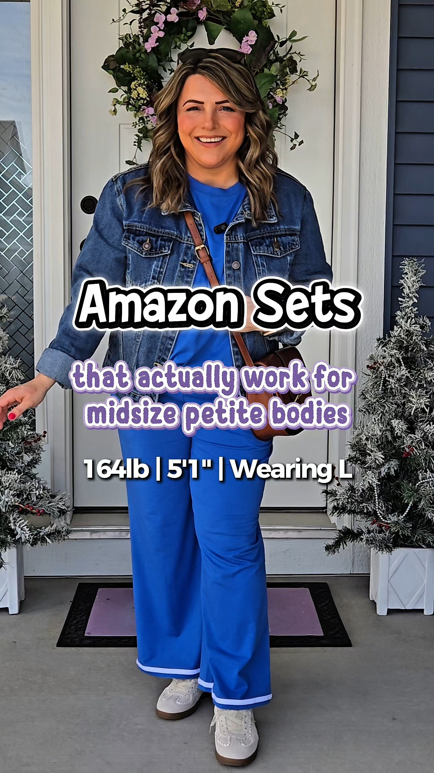 Amazon Set that works on midszie petite bodies 

#LTKPlusSize #LTKPetite #LTKMidsize