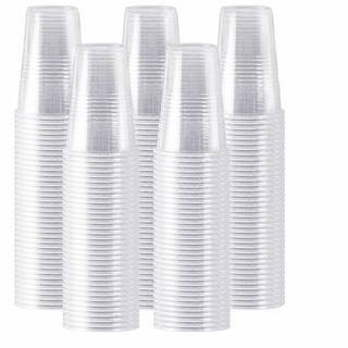600-Pack 9 oz Clear Disposable Plastic Cups, BPA-Free PP Cups for Hot and Cold Drinks, Party and Picnic Use | The Home Depot