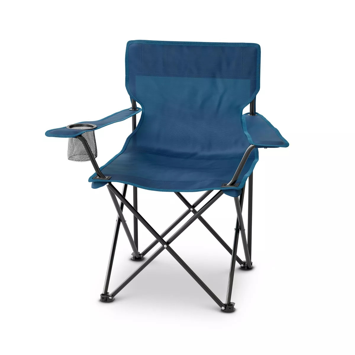 Adult Outdoor Portable Camp Chair - Dealworthy™ Mineral Blue: Steel Frame, 225 lbs Capacity | Target