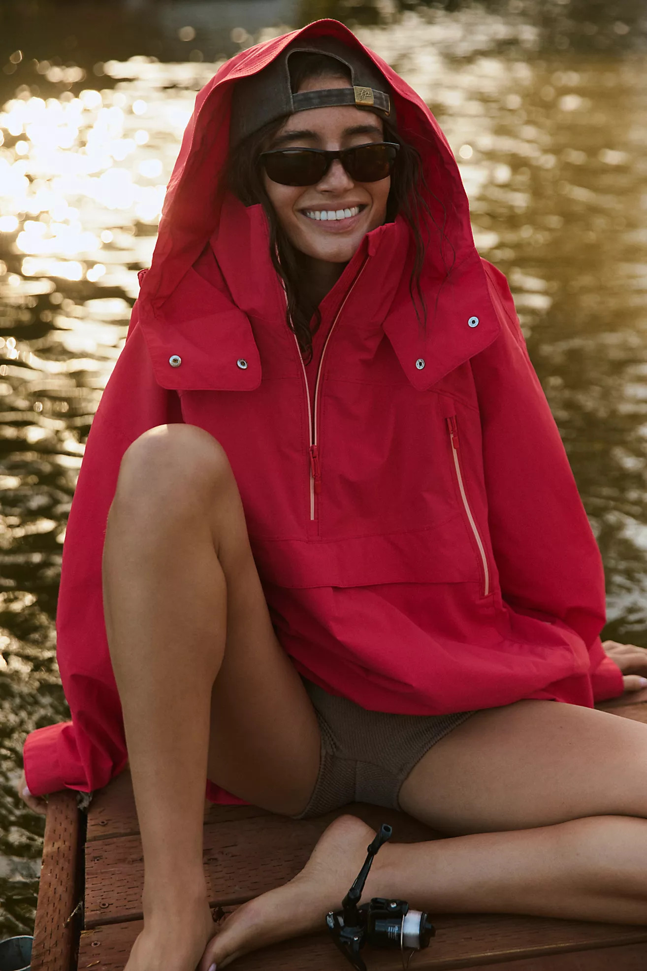 Singin' In The Rain Packable Waterproof Pullover | Free People (Global - UK&FR Excluded)
