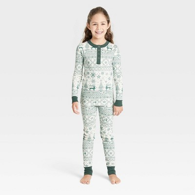 Kids Reindeer Good Tidings 2pc Pajama Set | Target