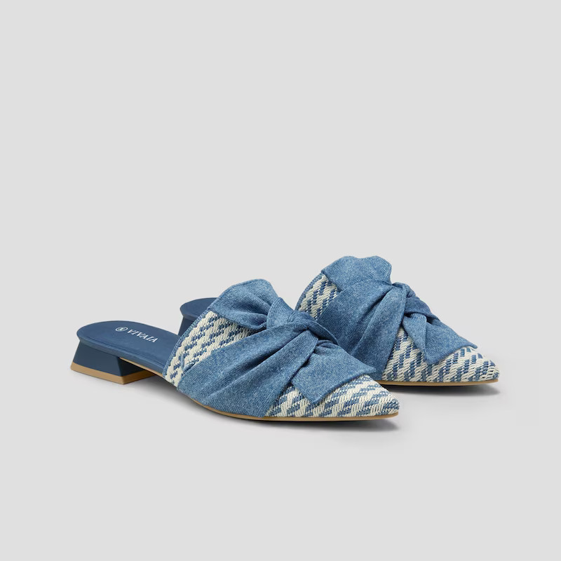 Pointed-Toe Knot Sandals (Yaffa) | VIVAIA