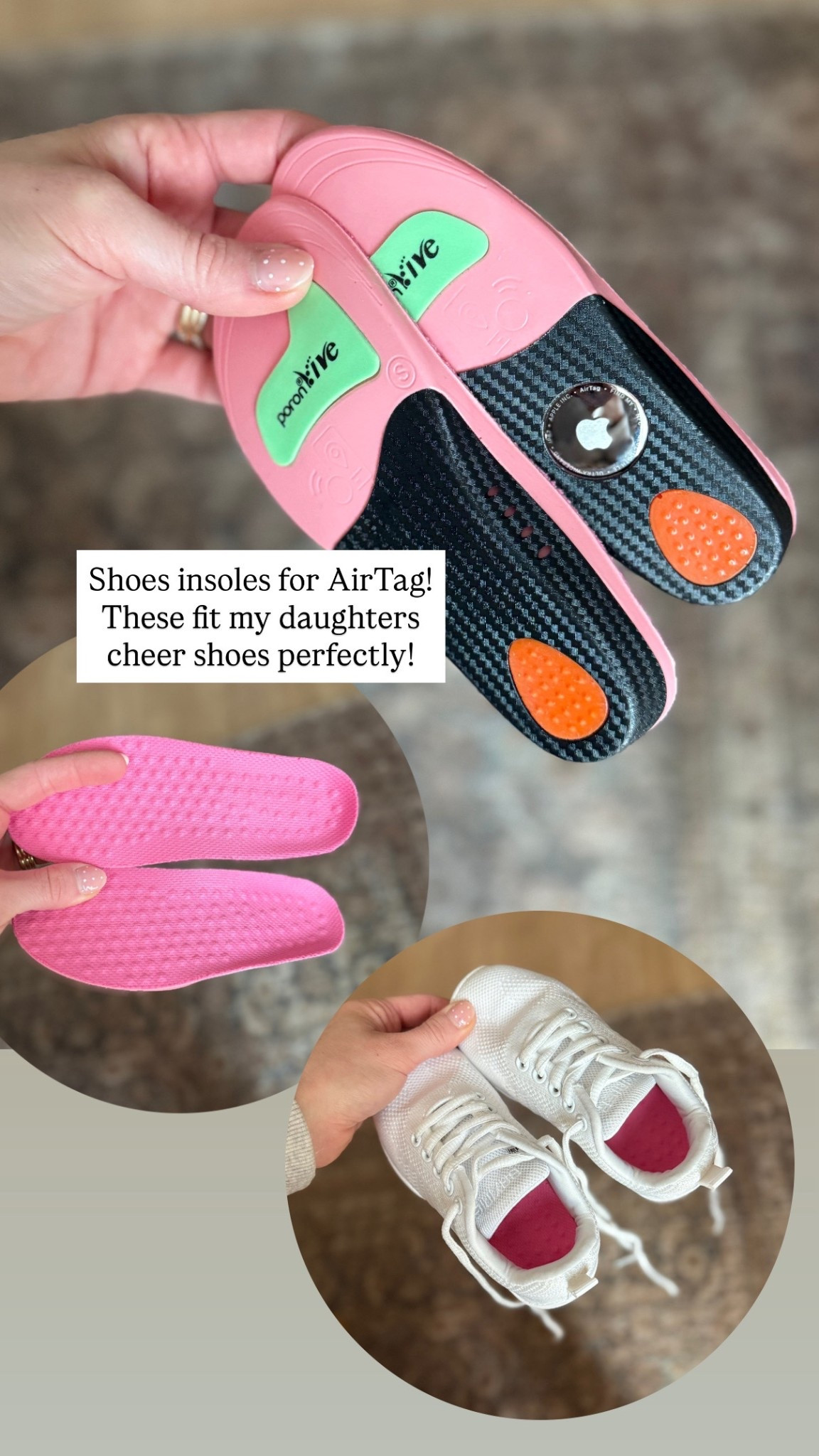 Sole inserts for AirTag! Perfect for keeping track of littles!

#LTKmomlife #LTKTravel