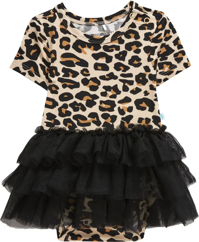 Lana Leopard Skirted Bodysuit | Nordstrom