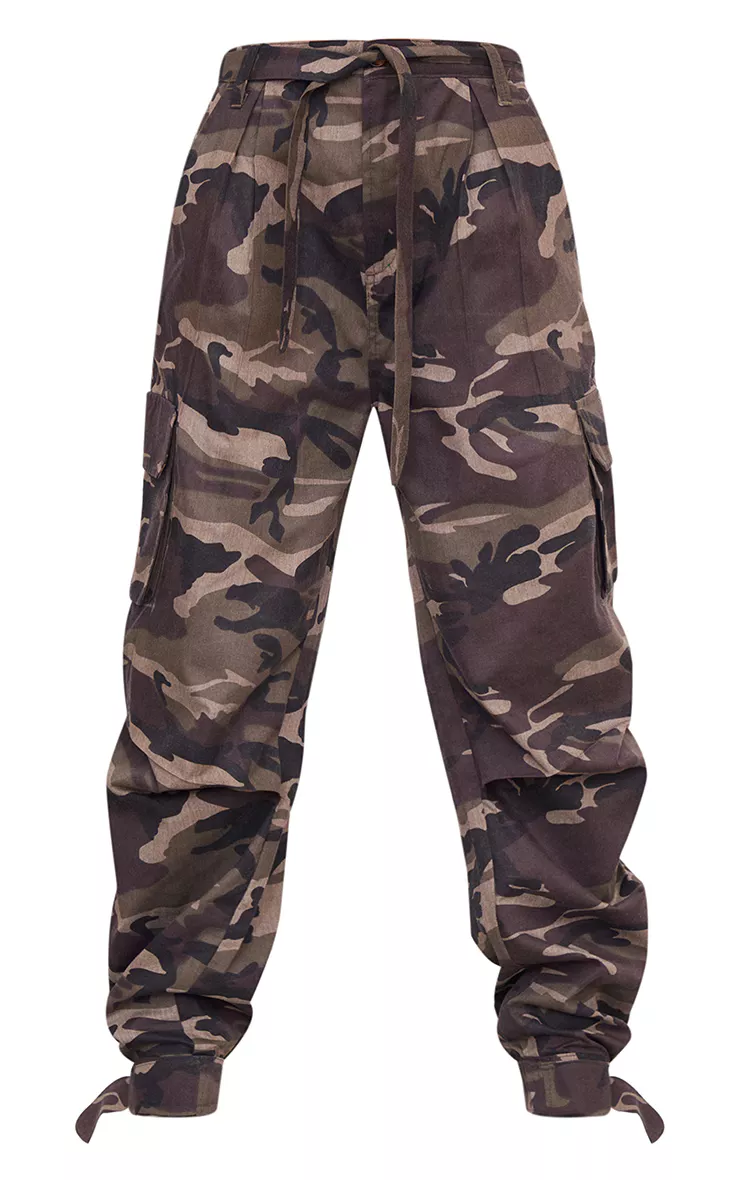 Dark Khaki Washed Camo Print Low … curated on LTK