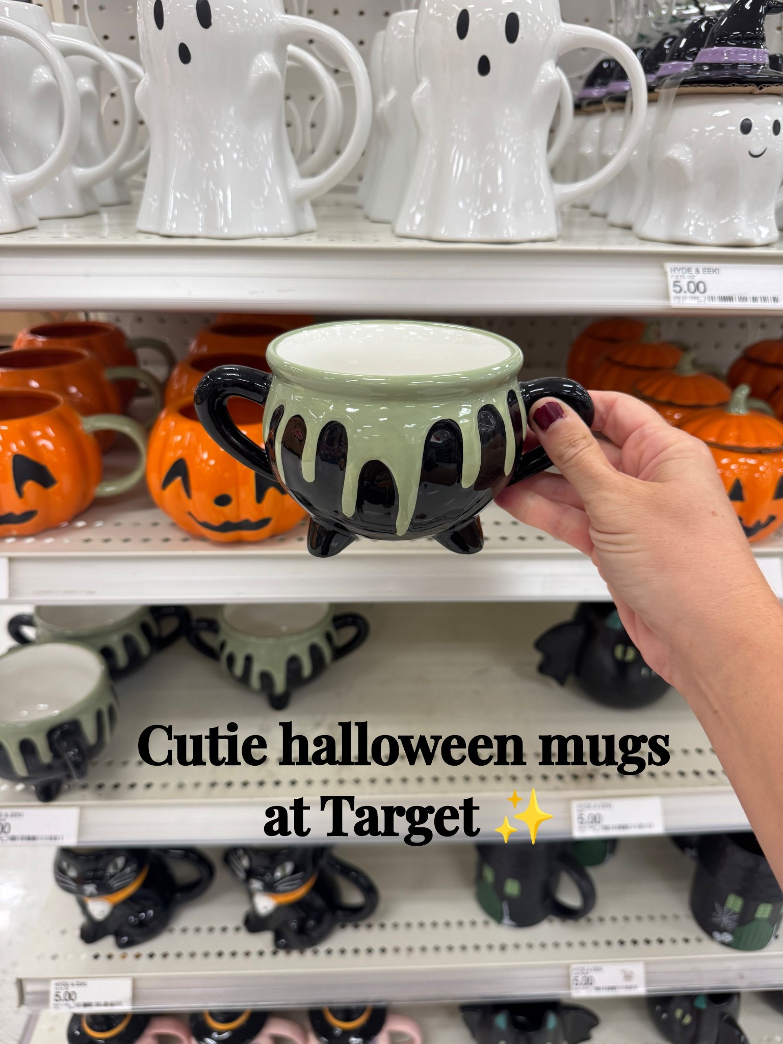 Super cute Halloween mugs at target! Perfect for boo baskets

#targetfinds #targethalloween #halloweenmug #boobasket

#LTKHalloween #LTKHome #LTKFamily