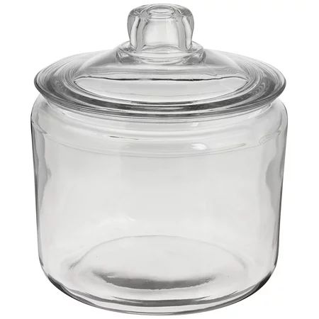 Anchor 69832T Heritage Hill Glass Jar With Lid, 3 Quart, Clear, Glass Lid | Walmart (US)