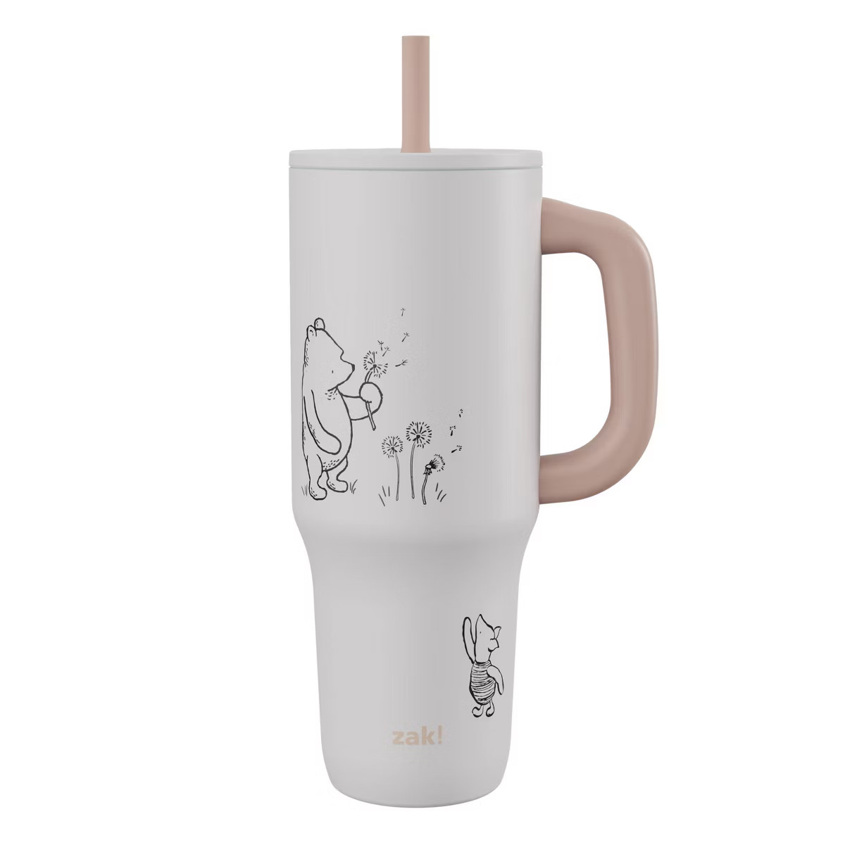 Zak Designs 40oz Stainless Steel Vacuum Insulated Tumbler with Silicone Straw Disney Winnie the P... | Target