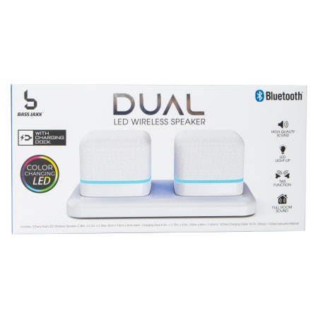 Dual Bluetooth® LED Wireless Speakers 2-Pack | Five Below
