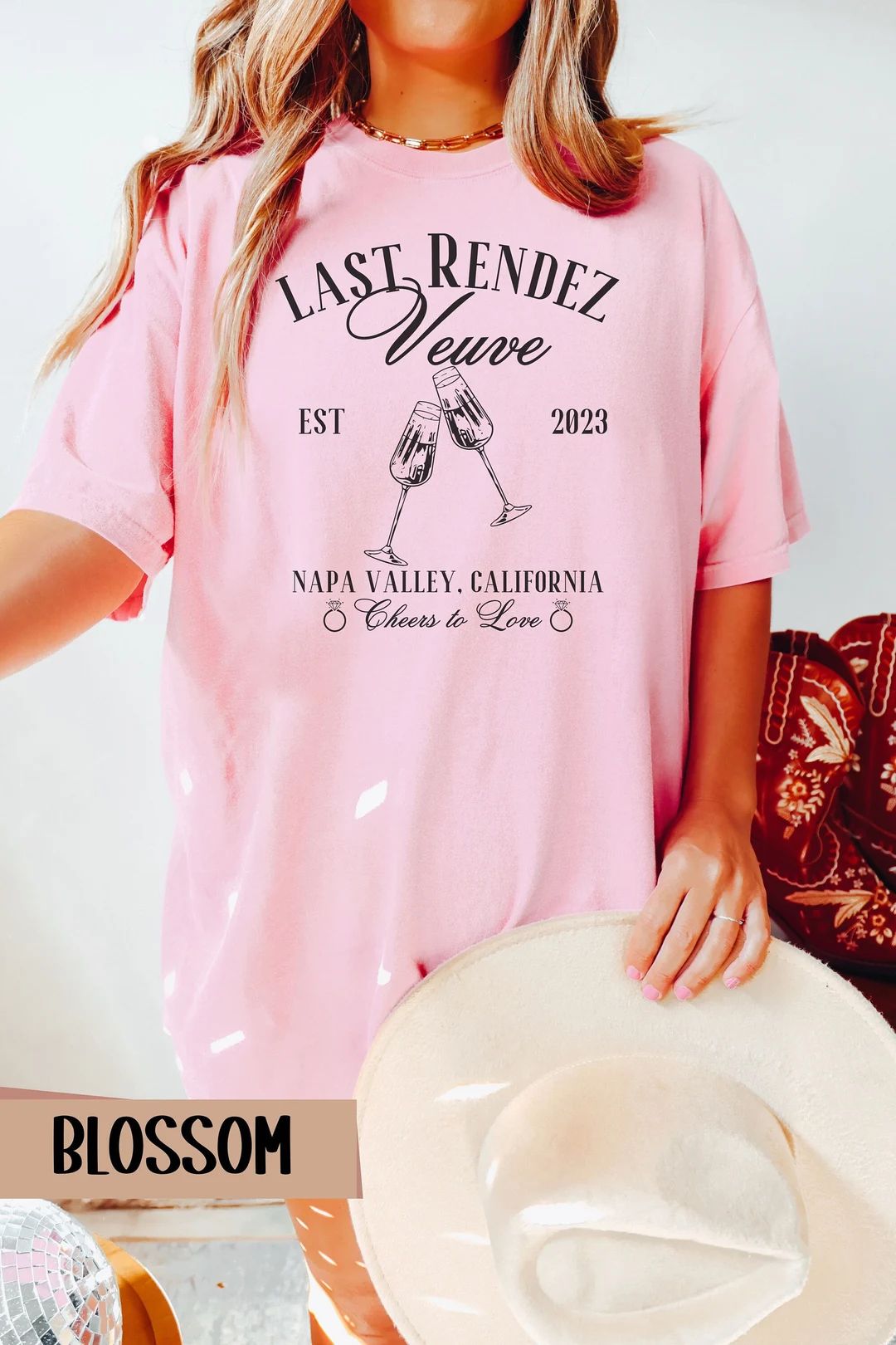 Custom Luxury Bachelorette Shirt Comfort Color Preppy Veuve Before Vow Tee Country Club Wine Tast... | Etsy (US)