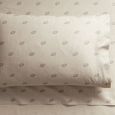 Heritage Football Organic Sheet Set | Pottery Barn Teen