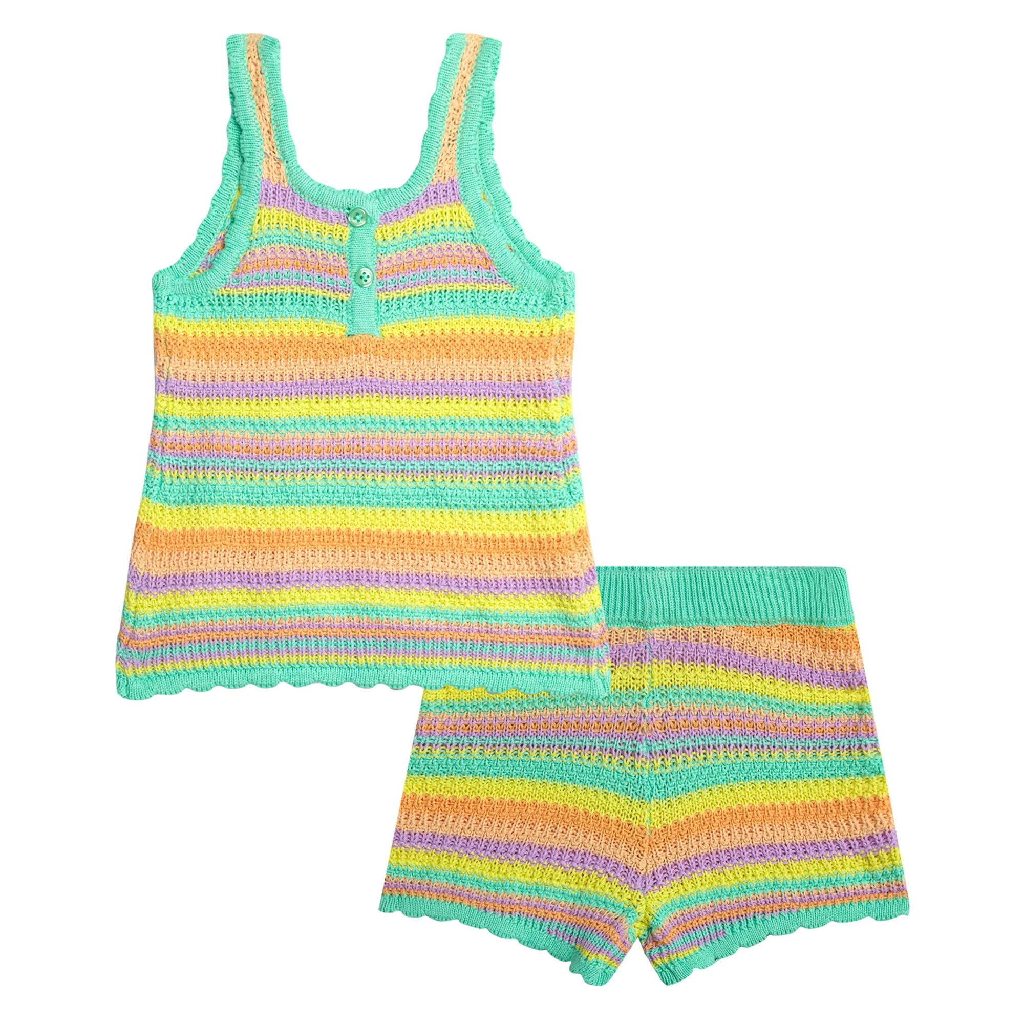 Jessica Simpson Toddler Girls' Crochet Shorts Set, Sizes 12-24M | Walmart (US)