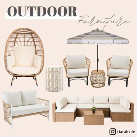 Transform your outdoor space into a cozy oasis with this stunning and durable outdoor furniture collection. Patio Chair. White Patio. #PatioDecor #HomeDecor #OutdoorDecor #OutdoorFinds #minimaldecor

#LTKhome #LTKFind