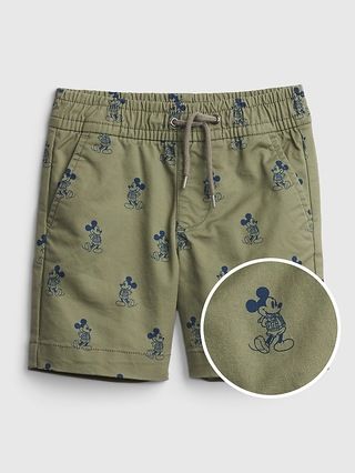 babyGap &#x26;#124 Disney Mickey Mouse Pull-On Shorts | Gap (US)