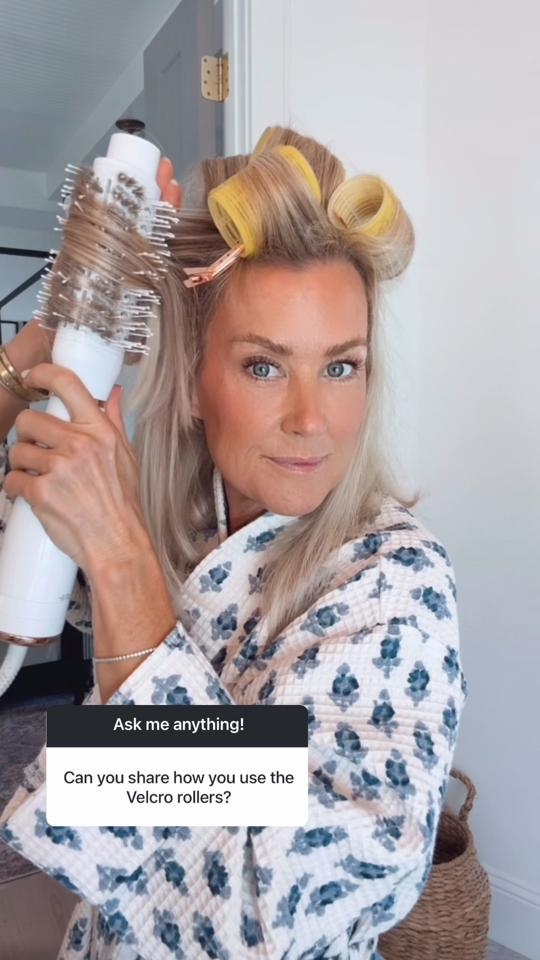 How I give myself the easiest and most effortless blowout, here’s what I use!