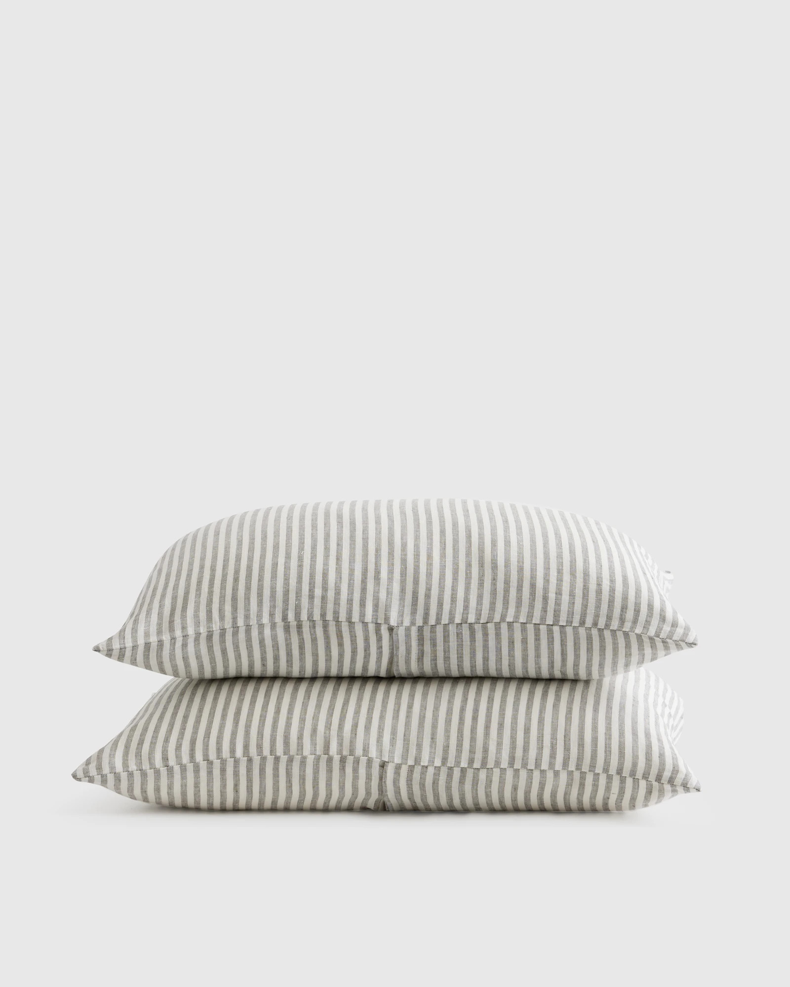European Linen Stripe Sham Set | Quince